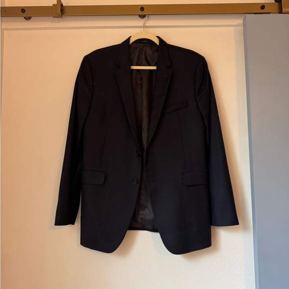 Paul Smith Kensington Fit Navy 2 Button Blazer- Size US 40R - Picture 2 of 15